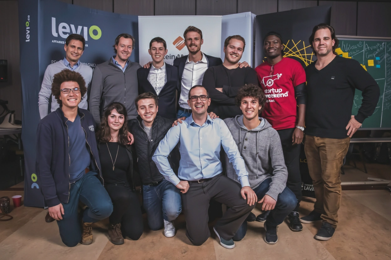 Steven Germain Gros-Louis lors du Start-up Weekend 2018